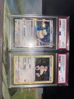 Pokemon TCG Snorlax Holo With 1 Cosmos Holo Set Of 2 PSA 8