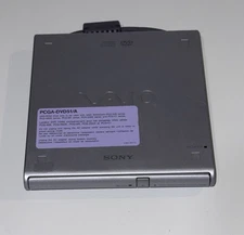 Vintage Sony Vaio PCGA-DVD51/A External DVD Rom Disc Drive