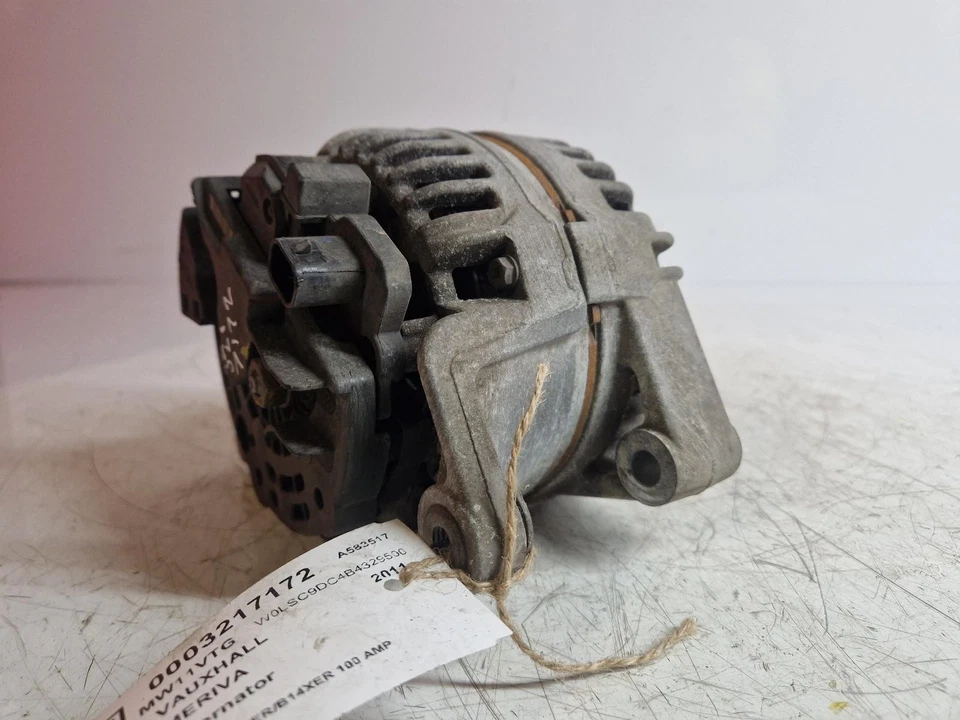 VAUXHALL MERIVA B MK2 2011 ALTERNATOR 1.4L PETROL CODE A14XER/B14XER 100 AMP - Image 4 of 4