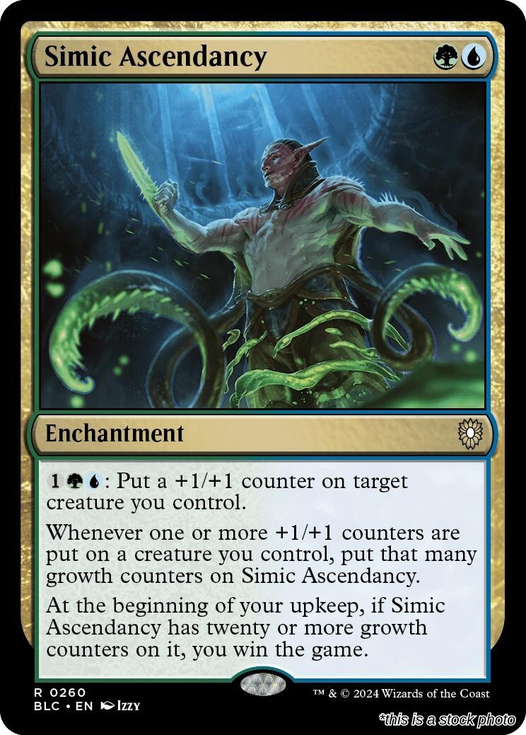 Simic Ascendancy NM [BLC - 260 R] Magic