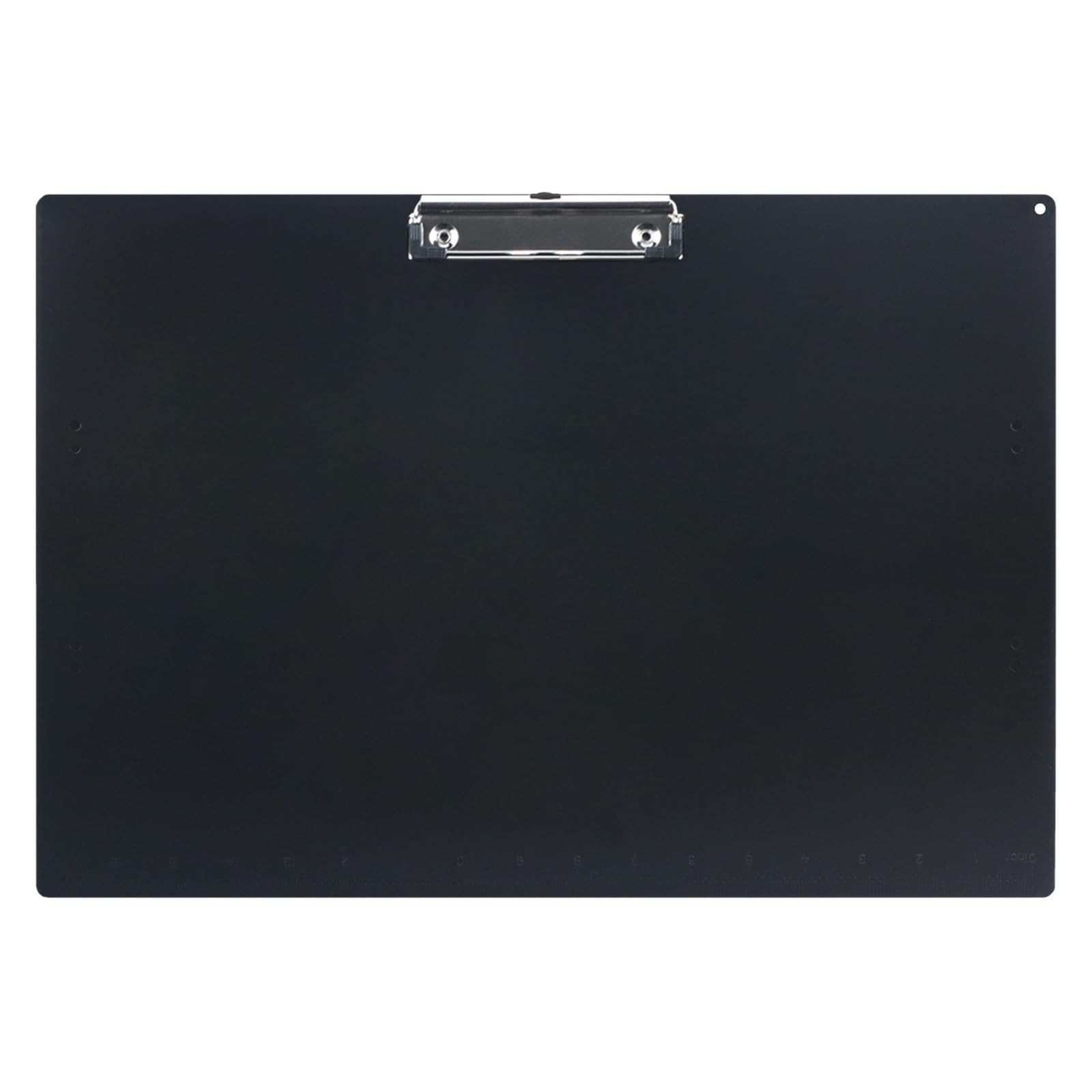 Acocony 11x17 Clipboard Landscape with Ruler Extra Large 11 x 17 inch, Black