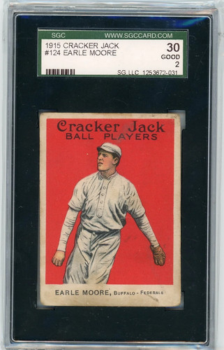1915 Earle Moore [Earl] #124