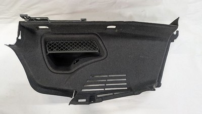 2021 AUDI S4 TRUNK RIGHT PASSENGER SIDE QUARTER TRIM PANEL COVER BLACK OEM
