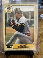 1987 Topps - Mike Bielecki #394 (Card in Great Shape)