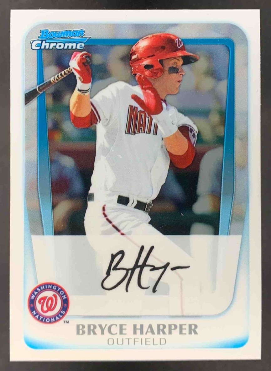 Bryce Harper 2011 Bowman Chrome Prospects #BCP1 Nationals