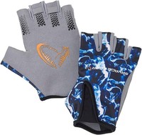 Savage Gear Angelhandschuhe Marine Half Glove Xl Sea Blue Handschuhe 76482