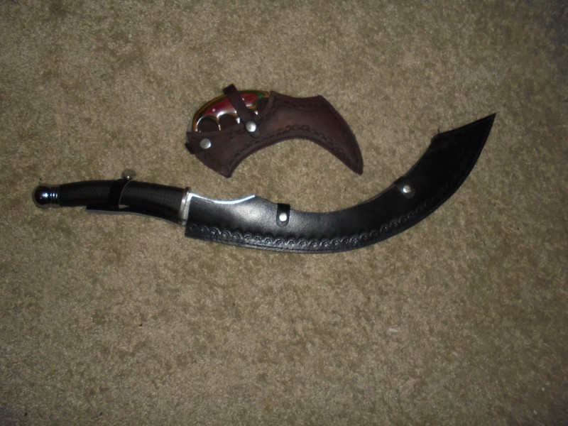 SICKLE AND KNIFE 2 GREAT WEAPONS