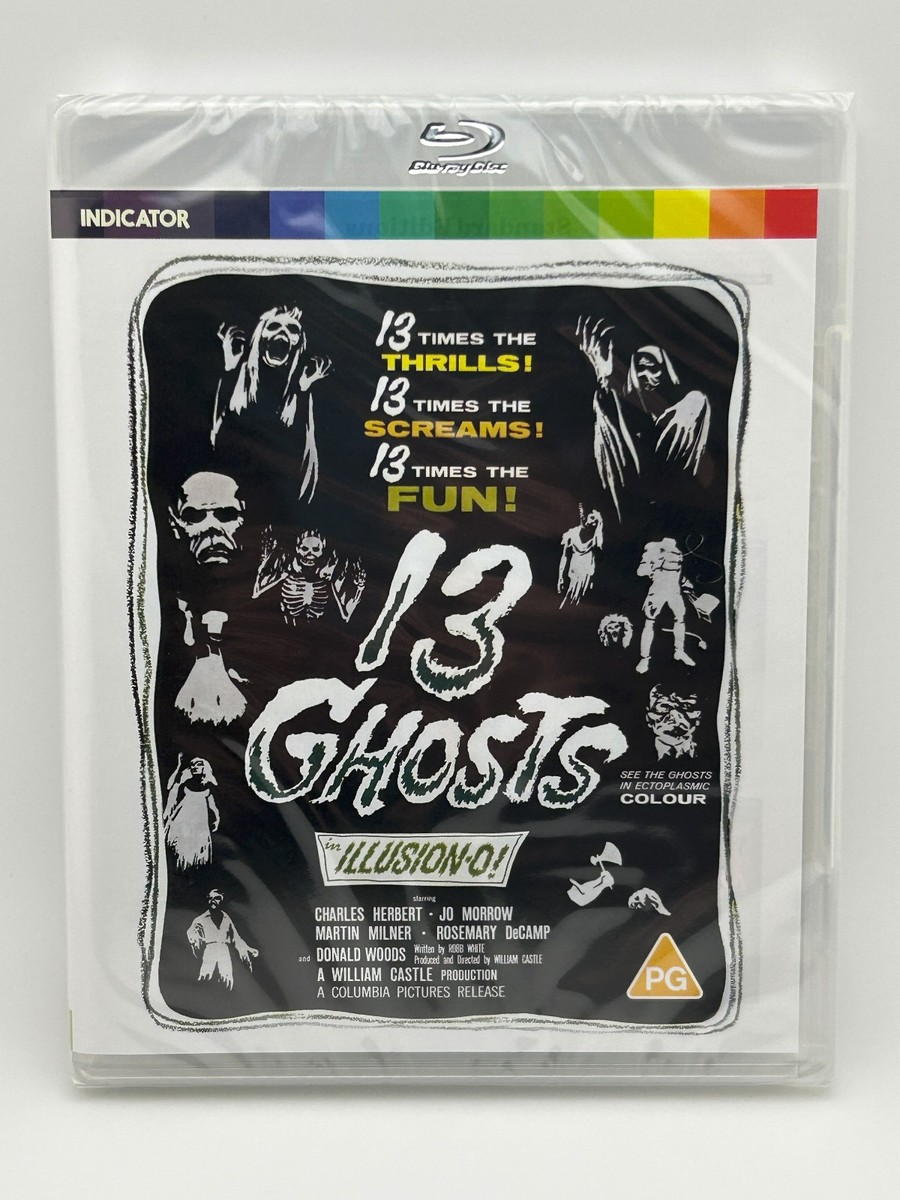 13 Ghosts (1960) Blu-ray Indicator UK Import *Region Free* William