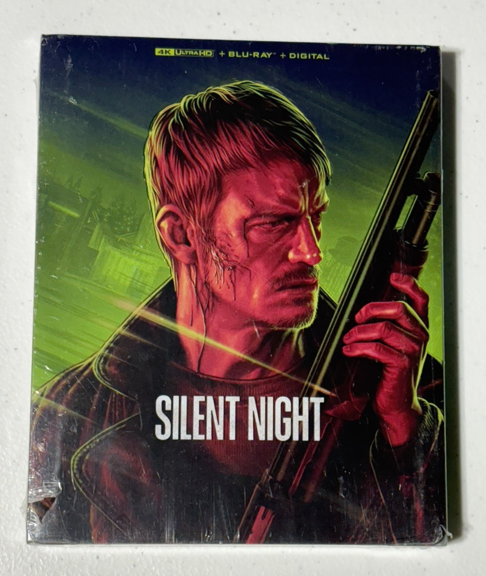 Silent Night - 4K UHD + Blu-Ray + Digital - SteelBook - Walmart Exclusive  New