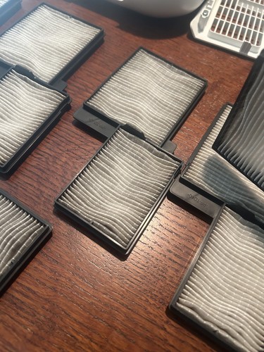 6 filtros de aire de repuesto usados para proyectores Epson BrightLink 585Wi, 595WI - Imagen 6 de 6