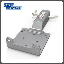 Universal 2 Receiver Trailer Hitch Winch Mount Plate Winch Mounting Bracket