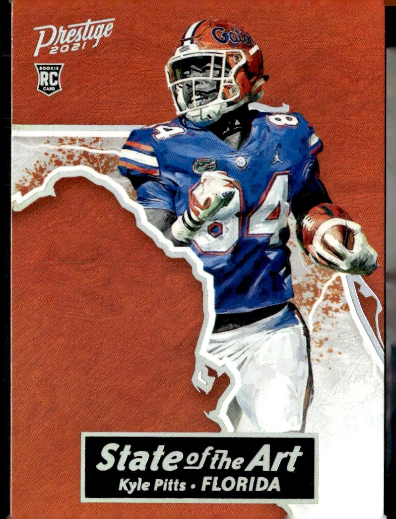 2021 Panini Prestige #4 Kyle Pitts State of the Art Case Hit