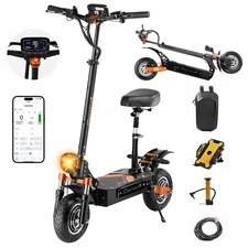 3200W Dual Motor Foldable Electric Scooter 52V 33AH 10" OffRoad E-Scooter 70KMH