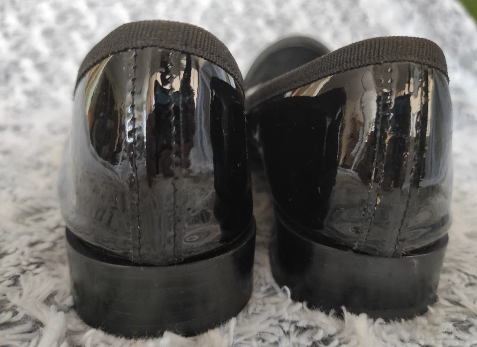 Repetto Loafer Mocassin Cuir Vernis Noir - P39 1/2 - Photo 4/4
