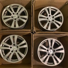 Mercedes C-Klasse W203 16 Zoll Alufelgen | 7,5J ET45,5 5x112 | KBA 47341 | Rial