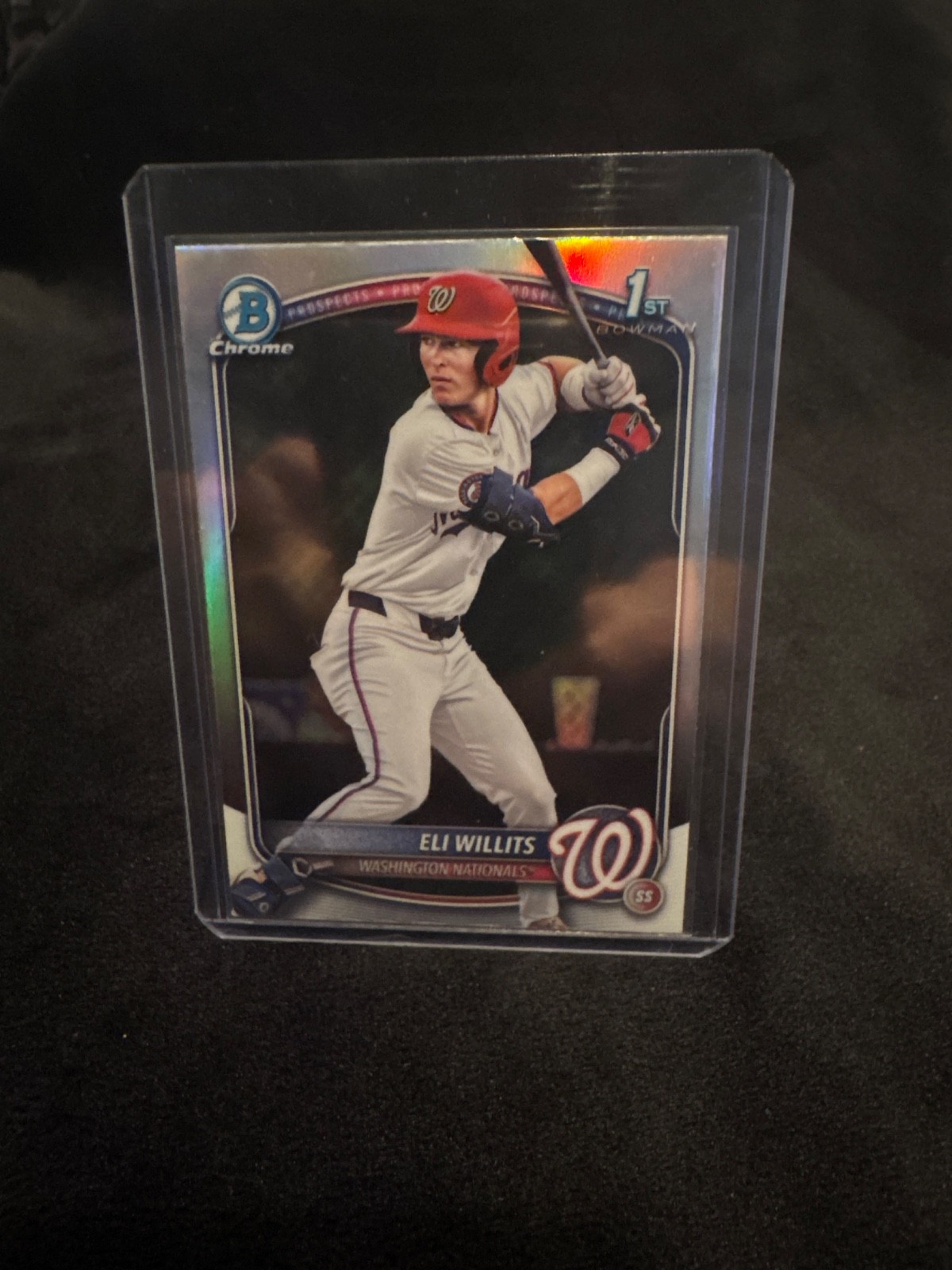 2025 Bowman Draft - Chrome Eli Willits #BDC-1 Refractor (RC)