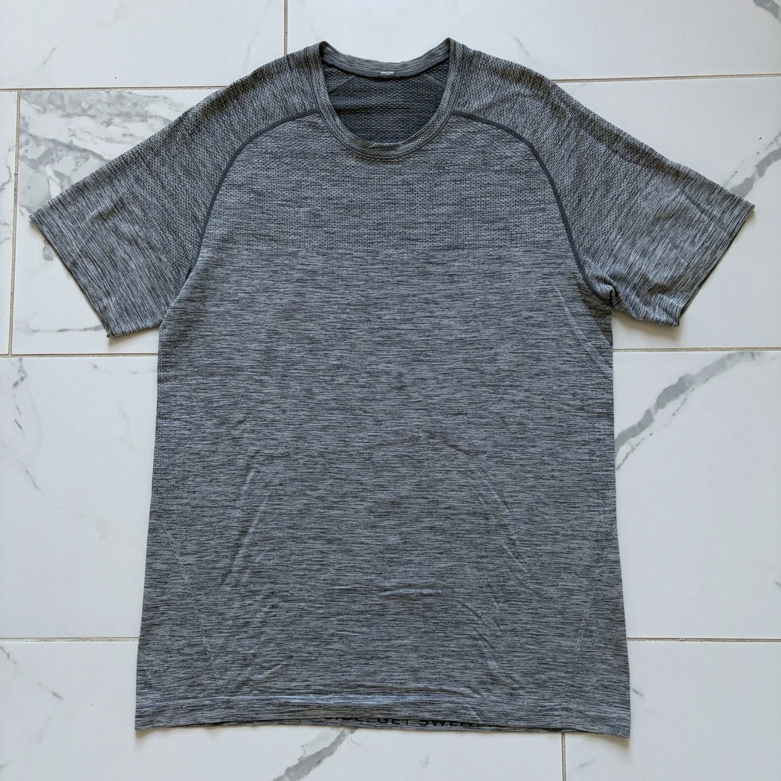 Lululemon Metal Vent Tech Short Sleeve T Shirt T Mens Size M Heather Grey