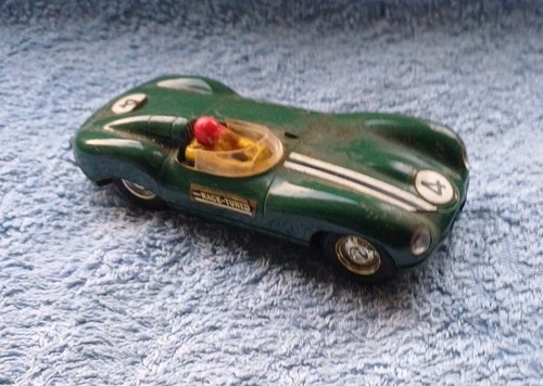 SCALEXTRIC TRI-ANG 1960's C91 D TYPE JAGUAR 'RACE TUNED' + 2 Hand Controllers - Picture 2 of 8