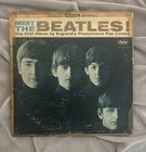Vintage The Beatles Meet the Beatles LP First Album 1964 Classic Vinyl Record