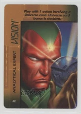 1996 Marvel Overpower CCG: Mission Control Expansion Vision Analytical Expert