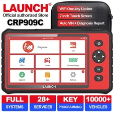 LAUNCH CRP909C OBD2 Scanner All System Car Diagnostic Tablet Reader ABS SRS
