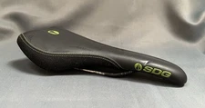SDG Radar Saddle Mountain Bike 136mm 7 x 7 Ti Alloy Rails 233g Black / Green
