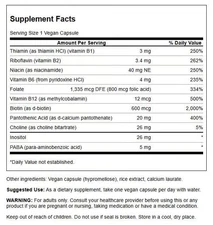 Swanson Daily B-Complex 100 Vegan Caps