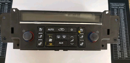 HVAC Control Panel ACDelco GM Original Equipment from 2007-14 Cadillac Escalade - Picture 1 of 4