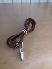 Vintage Camera Strap Brown Great Shape Faux Leather  Adjustable