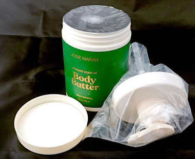 Josie Maran CHAMPAGNE CITRUS Whipped Argan Oil Body Butter 20oz with Pump SEALED