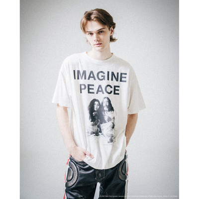SAINT Mxxxxxx John Lenon Imagine Peace T-shirt White | eBay