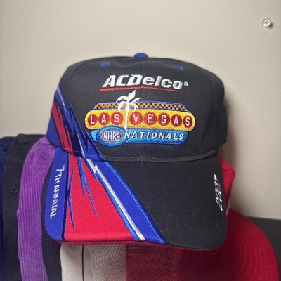 NHRA Nationals AC Delco Las Vegas Nevada Embroidered Strapback Hat 2007