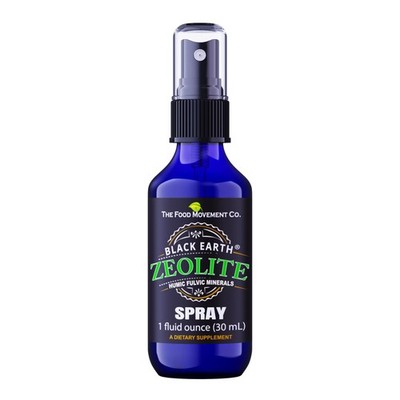 Black Earth Zeolite with Humic Fulvic Acids, Trace Minerals, for Adults and Kids