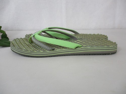 Sandali infradito mini The North Face Base Camp tg. 8,5 verde lime e grigio - Foto 4 di 8