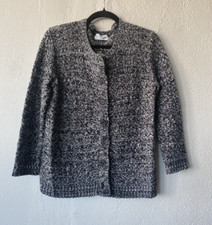 Vintage 70s Leroy Knitwear Heather Cozy Cardigan Size S/M