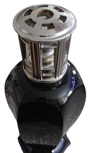 VINTAGE BLACK ONYX ATHENA PARIS FRANCE OIL FRAGRANCE DIFFUSER LAMPE BERGER - Picture 3 of 15