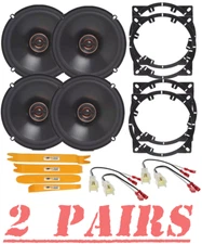 4 Infinity REF6532ex 6-1/2" Door Front/Rear Speakers for 2011-2015 Kia Optima