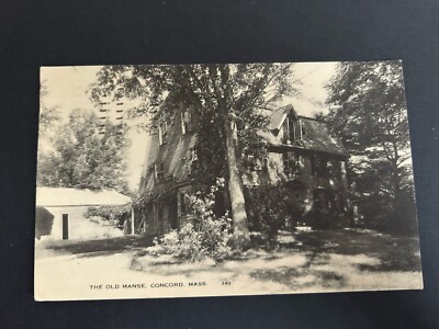 The Old Manse Concord Massachusetts Postcard