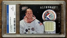 AL WORDEN / APOLLO 15 ASTRONAUT 2012 PANINI DETAILED FABRIC SWATCH RELIC # / 249