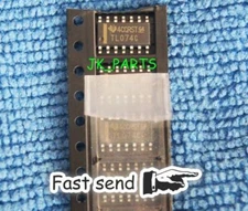 10pcs TI TL074C TL074 Low Noise JFET Quad Op-Amp SOP-14