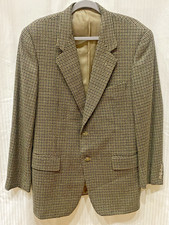 Corneliani Sportcoat 42 Cashmere Blend Soft Houndstooth Luxurious Feel Blazer