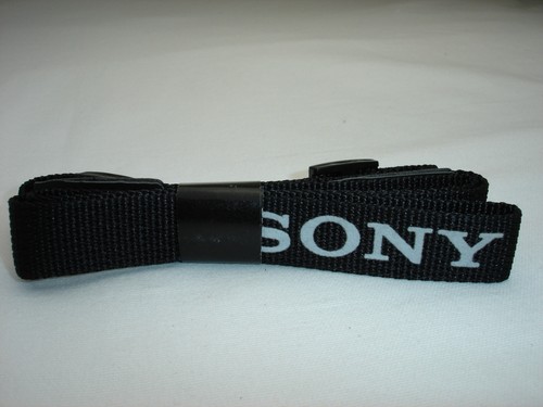 Black SONY camera strap 3/4" Wide New condition #001660 - Picture 4 of 6