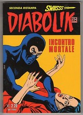 Fumetto DIABOLIK SWIISSS SECONDA RISTAMPA NUMERO 211