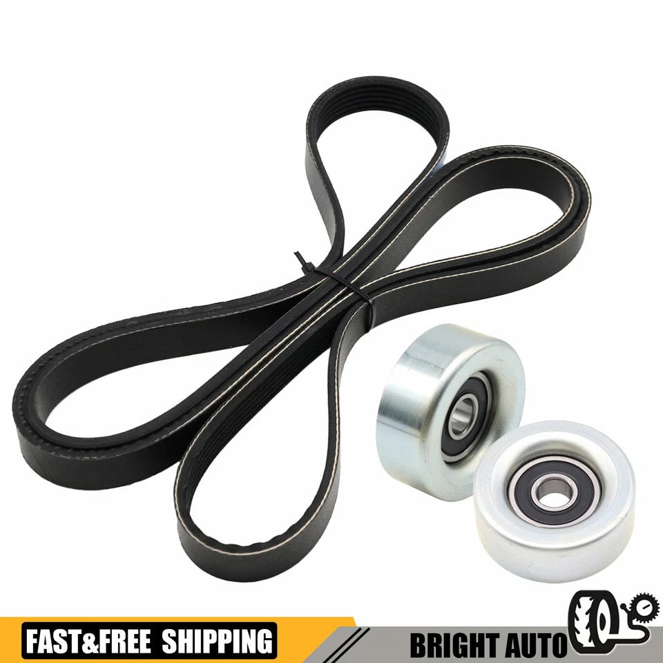 Correa de transmisión para Subaru Impreza Crosstrek 2012-2015 2,0 L H4 con kit de polea loca Foto 3 de 4