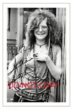 JANIS JOPLIN Autographed Signed 8x10 Reprint Photo !!
