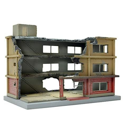 TOMYTEC 1144 DIOCOLLE Combat Series DCM03 Destroyed Building B Painted Kit 13090₽