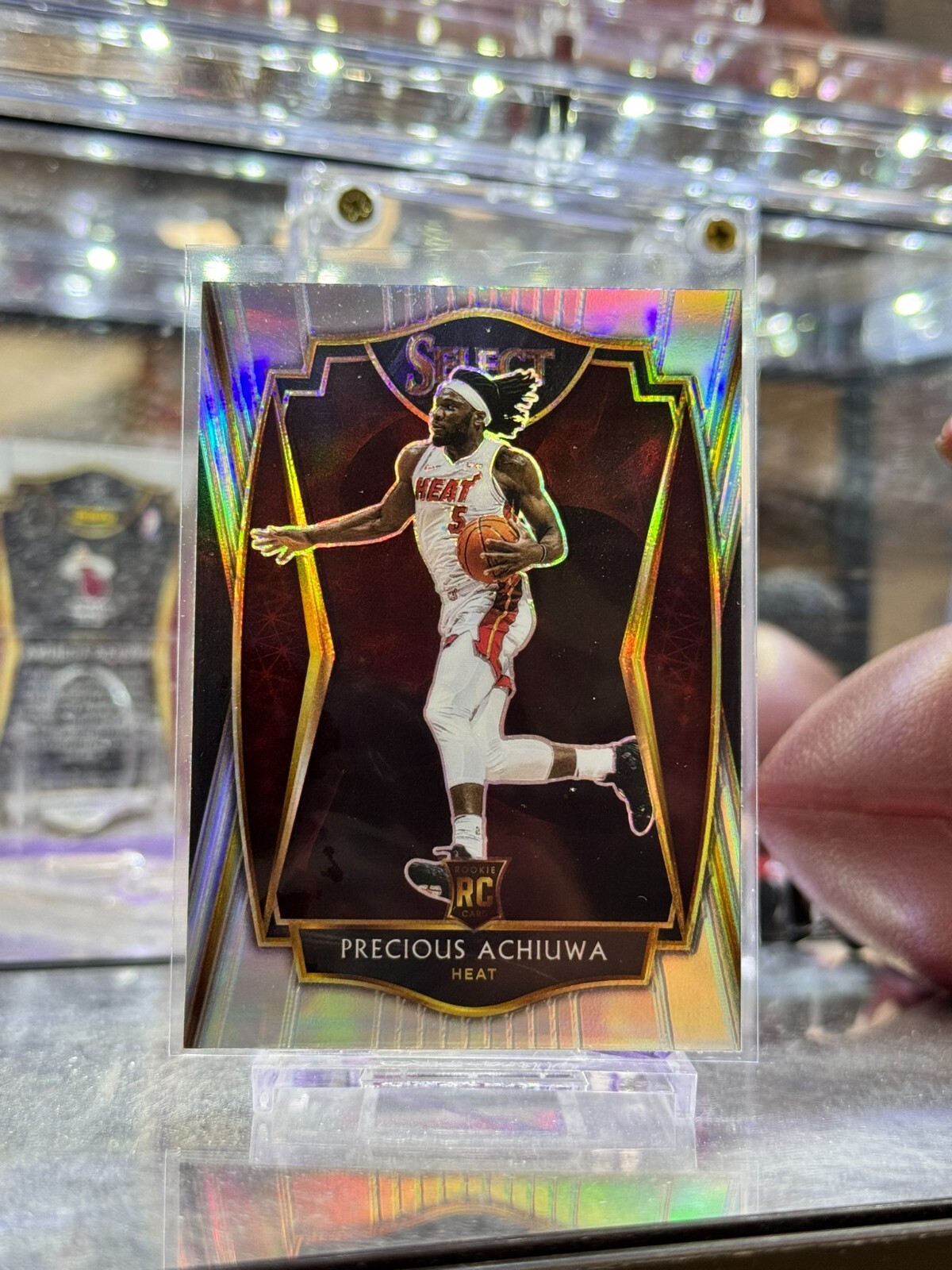 2020-21 Panini Select - Premier Level Precious Achiuwa #193 Silver Prizm (RC)