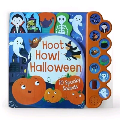 Hoot Howl Halloween - Interactive Children's Sound Book with 10 Spooky Sounds