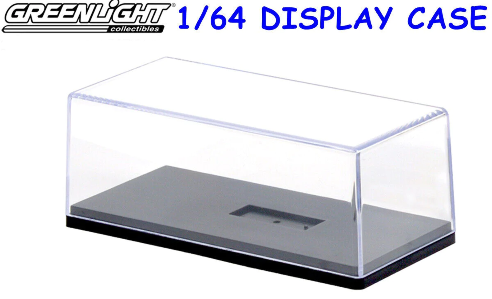 Greenlight 1/64 Acrylic Display Case For Diecast Cars & Trucks