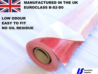 Mass Loaded Vinyl Insulation Barrier Mat Sound Deadening DeciLAM Building UK